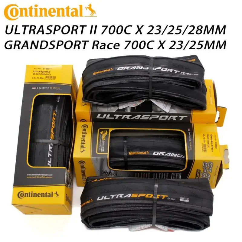 Continental ULTRA SPORT II Sport RACE 700*23/25C 28c Road Bike Tire Foldable Bicycle Tyres Original GRAND Sport RACE