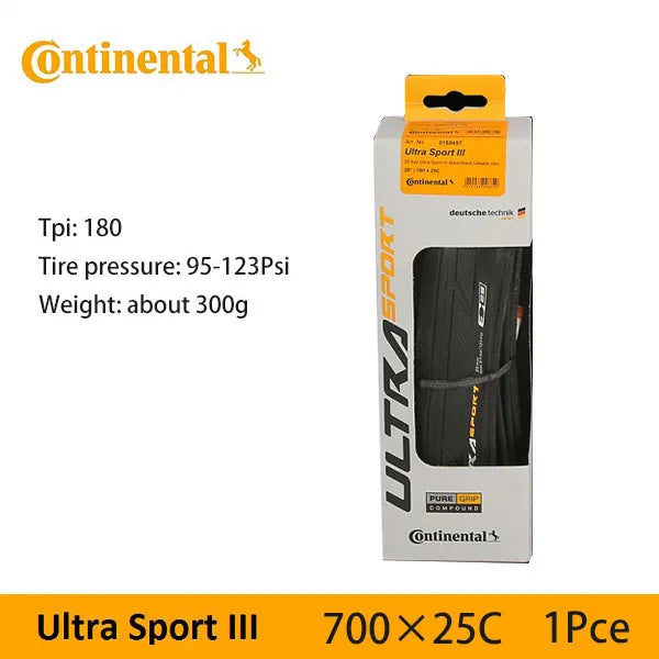 Continental Road Tire ULTRA Sport III & GRAND Sport Race & GP5000 700× 23C /25C/28C Road Bicycle Clincher Foldable Gravel Tire