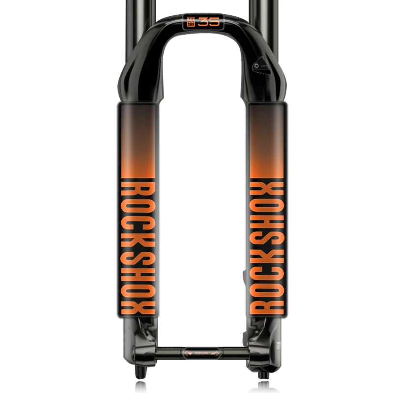 READU 2021rockshox XC35 Mountain Bike Front Fork Decals Bicycle Front Fork Stickers bike accessories accesorios para bicicletas