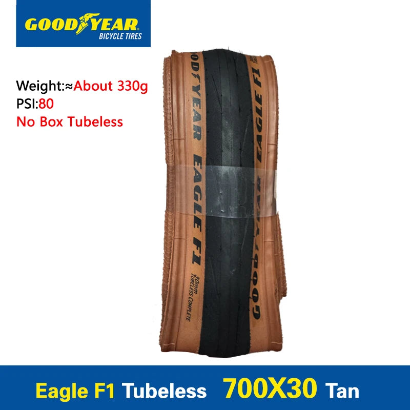 Goodyear Bicycle Tires Eagle F1 Supersport 700x28C Tubeless/Tube Road Bike Tire 700x30/32C Foldable Gravel Cycling Tire Parts