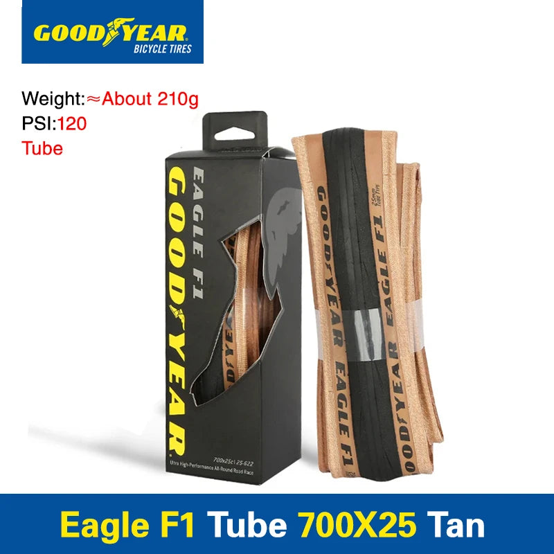 Goodyear Bicycle Tires Eagle F1 Supersport 700x28C Tubeless/Tube Road Bike Tire 700x30/32C Foldable Gravel Cycling Tire Parts
