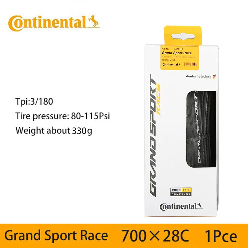 Continental Road Tire ULTRA Sport III & GRAND Sport Race & GP5000 700× 23C /25C/28C Road Bicycle Clincher Foldable Gravel Tire
