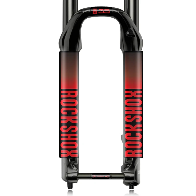 READU 2021rockshox XC35 Mountain Bike Front Fork Decals Bicycle Front Fork Stickers bike accessories accesorios para bicicletas