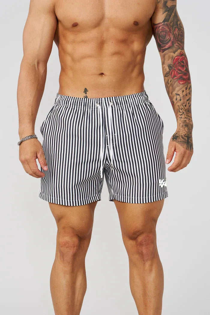 American Style Men's Shorts For Jogging Fitness Quick Drying Breathable Summar Casual Beach Shorts Outdoor Fishing