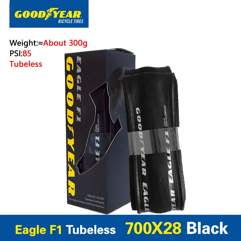 Goodyear Bicycle Tires Eagle F1 Supersport 700x28C Tubeless/Tube Road Bike Tire 700x30/32C Foldable Gravel Cycling Tire Parts