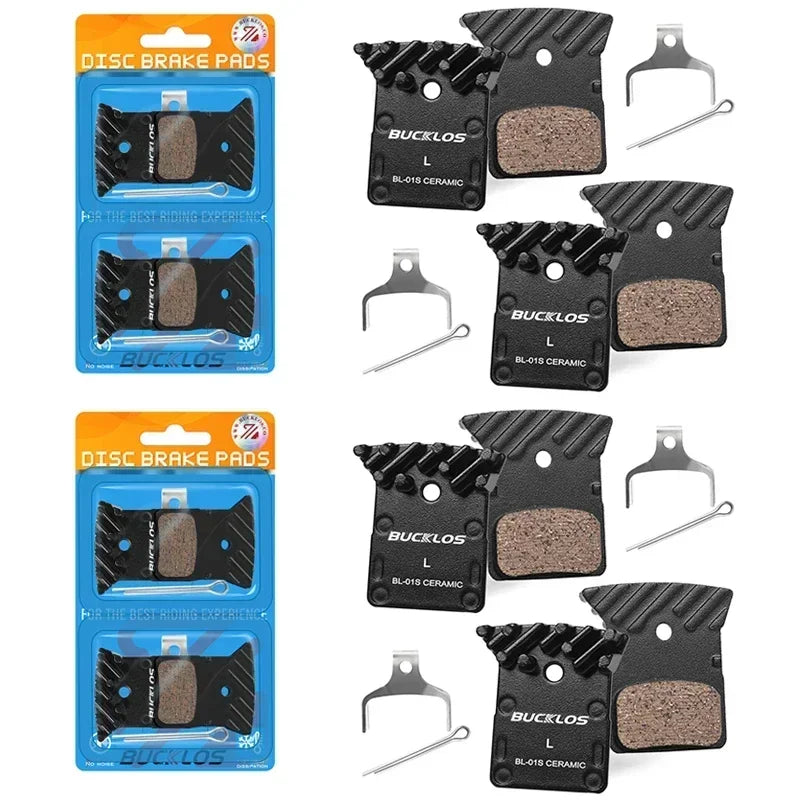 BUCKLOS Ceramic Bike Disc Brake Pads MTB Hydraulic Brake Pad for Shimano L05A K04S K05S Road Mountain Bicycle Brake Pads