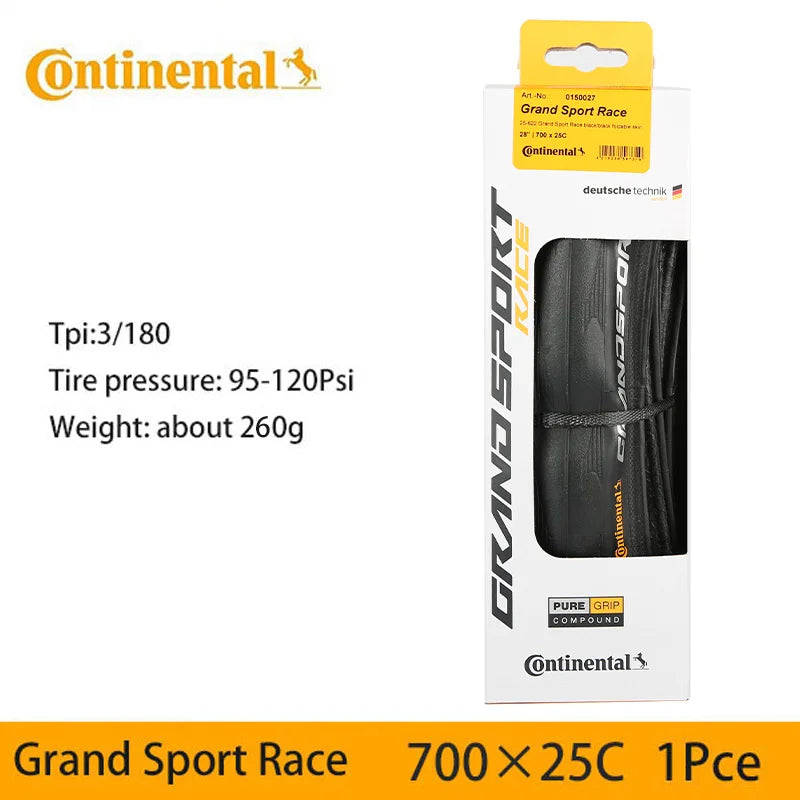 Continental Road Tire ULTRA Sport III & GRAND Sport Race & GP5000 700× 23C /25C/28C Road Bicycle Clincher Foldable Gravel Tire