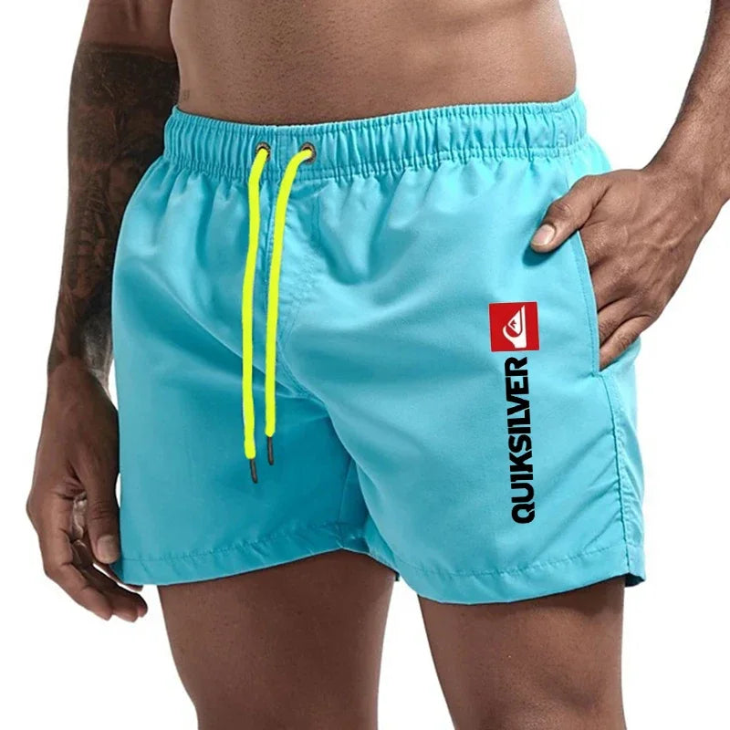 Men's Quick-Drying Summer Beach Shorts Men's Boxer Shorts Swimwear Men's Sportswear Fitness Beachwear Plus Size