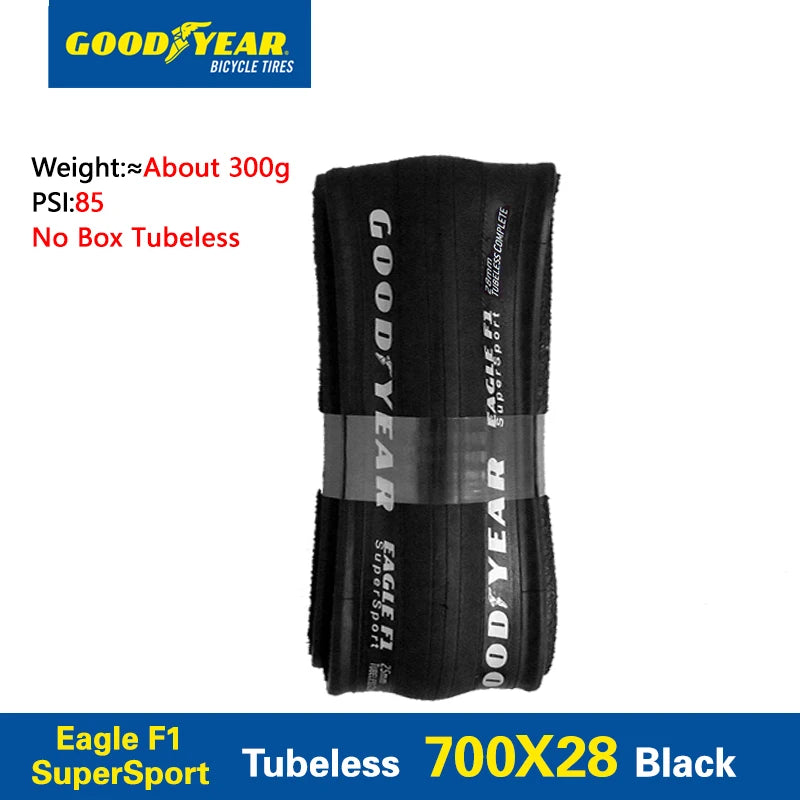 Goodyear Bicycle Tires Eagle F1 Supersport 700x28C Tubeless/Tube Road Bike Tire 700x30/32C Foldable Gravel Cycling Tire Parts
