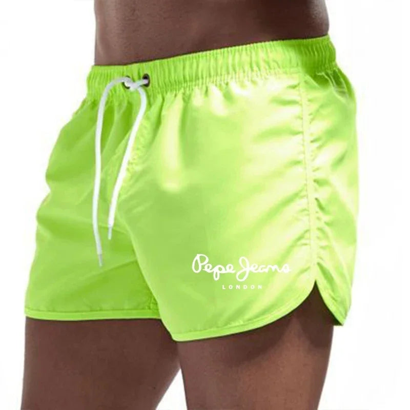 2025new arrivalsummermencasual sports outdoor shorts breathable casual running fitness three-quarter pants men beach pants