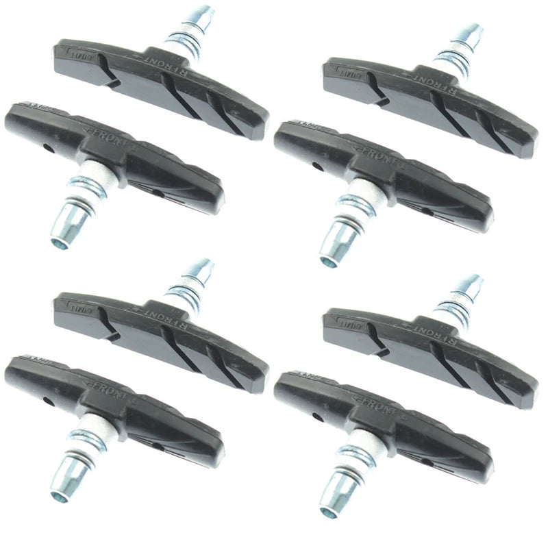 Bike Brake Blocks Rubber Cycling Part Tools MTB Mountain Road Bicycle Lightweight V-brake Shoes Pads Bicycle Accessories