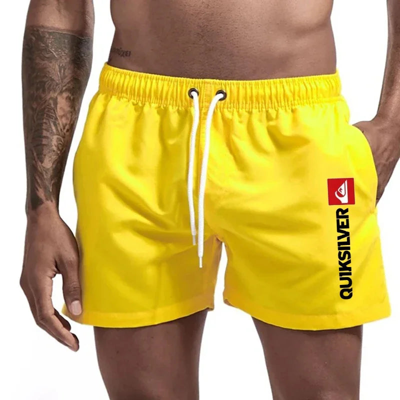 Men's Quick-Drying Summer Beach Shorts Men's Boxer Shorts Swimwear Men's Sportswear Fitness Beachwear Plus Size