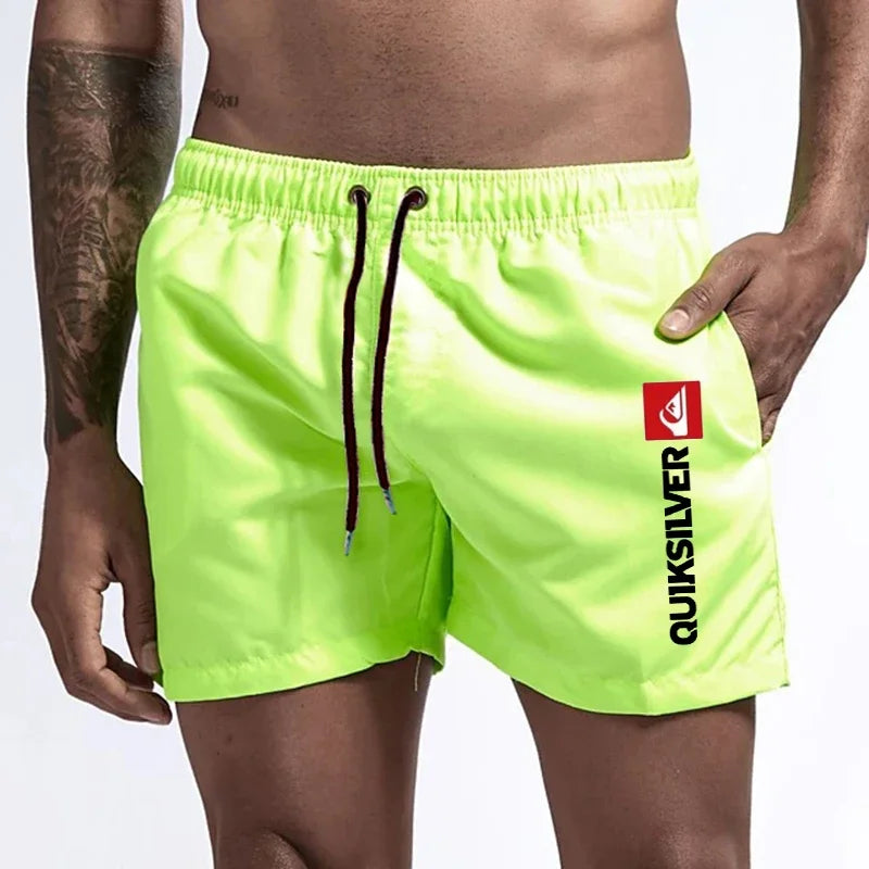 Men's Quick-Drying Summer Beach Shorts Men's Boxer Shorts Swimwear Men's Sportswear Fitness Beachwear Plus Size