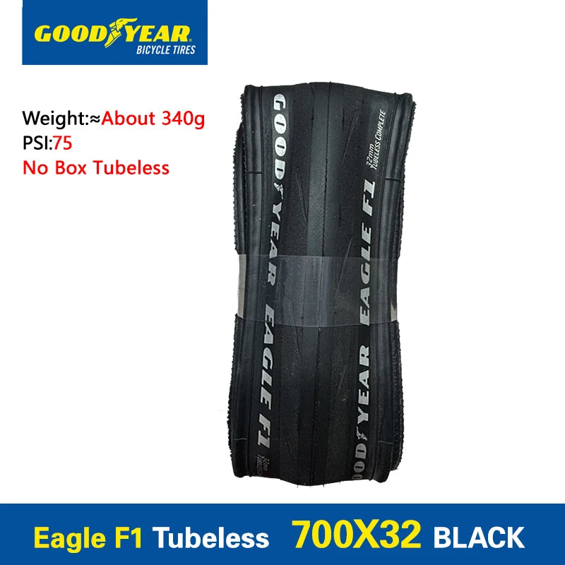 Goodyear Bicycle Tires Eagle F1 Supersport 700x28C Tubeless/Tube Road Bike Tire 700x30/32C Foldable Gravel Cycling Tire Parts
