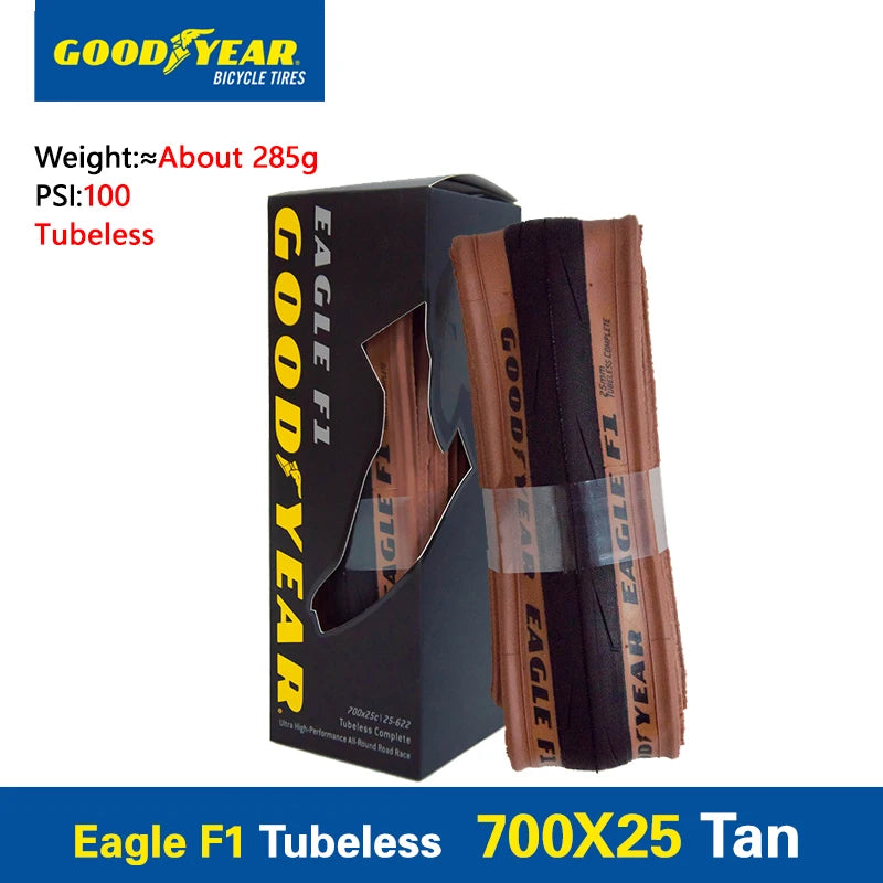 Goodyear Bicycle Tires Eagle F1 Supersport 700x28C Tubeless/Tube Road Bike Tire 700x30/32C Foldable Gravel Cycling Tire Parts