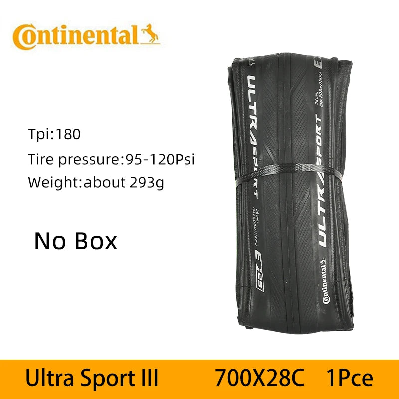 Continental Road Tire ULTRA Sport III & GRAND Sport Race & GP5000 700× 23C /25C/28C Road Bicycle Clincher Foldable Gravel Tire