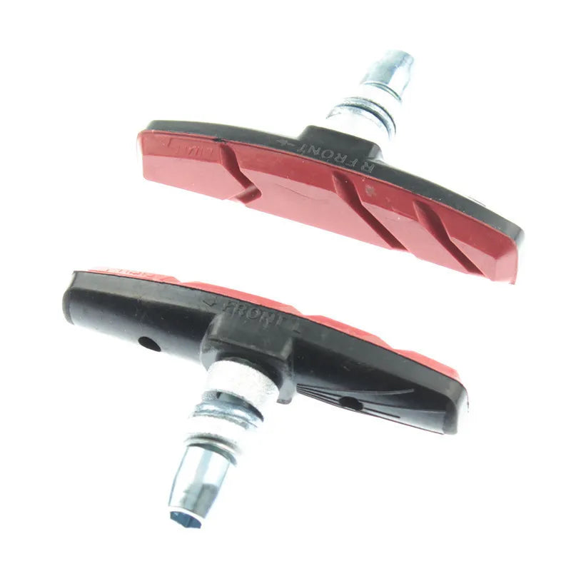 Bike Brake Blocks Rubber Cycling Part Tools MTB Mountain Road Bicycle Lightweight V-brake Shoes Pads Bicycle Accessories