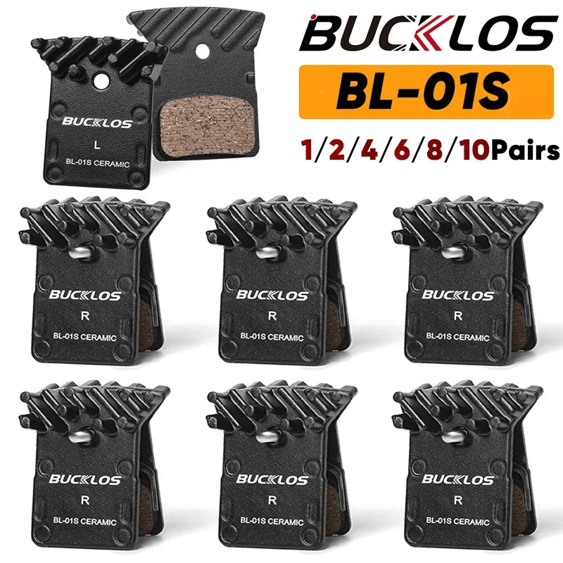 BUCKLOS Ceramic Bike Disc Brake Pads MTB Hydraulic Brake Pad for Shimano L05A K04S K05S Road Mountain Bicycle Brake Pads