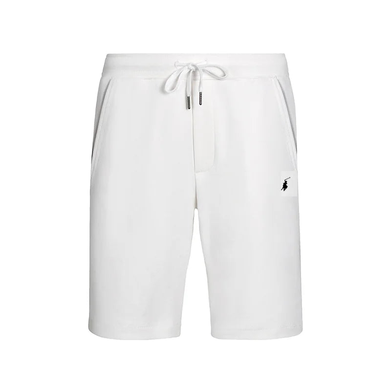 Summer RL men's shorts, 3/3 POLO sanitary pants, solid color sports pants, casual vacation, loose fit