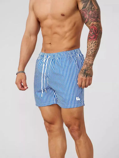 American Style Men's Shorts For Jogging Fitness Quick Drying Breathable Summar Casual Beach Shorts Outdoor Fishing
