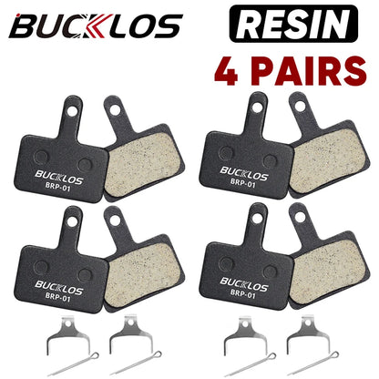 BUCKLOS Resin Disc Brake Pad For SHIMANO B01S Wear-resistant Hydraulic Brake Pads MTB Brake Pads for B03S B05S Cycling Parts