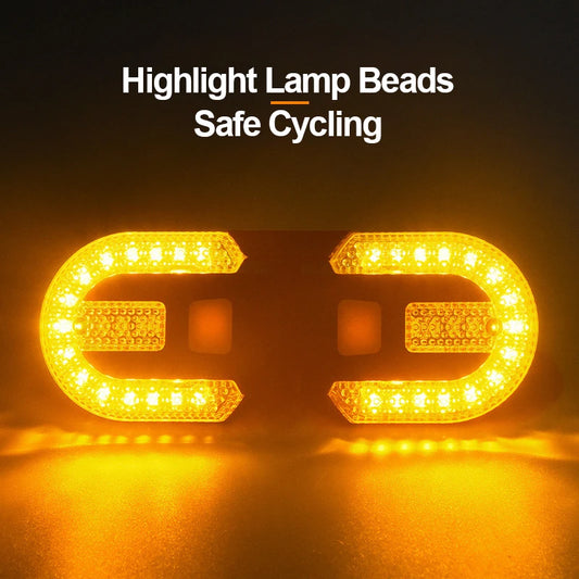 Bike Turn Signal Rear Light Remote Lights LED Rechargeable USB Bicycle Lamp Bike Wireless Indicators Back Led Scooter Tail Light
