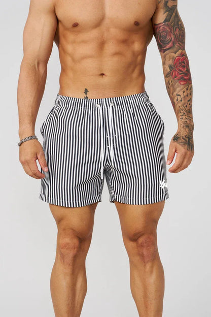 American Style Men's Shorts For Jogging Fitness Quick Drying Breathable Summar Casual Beach Shorts Outdoor Fishing