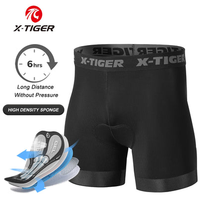 X-TIGER Cycling Shorts Breathable Mesh Cycling Underwear Gel Pad Shockproof MTB Bike Shorts Dropshipping Bicycle Underwear