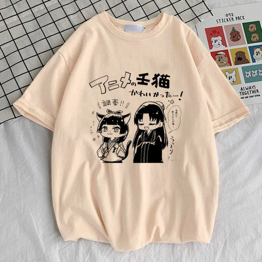 Kusuriya No Hitorigoto t-shirt women Y2k Grunge kawaii Comfortable Colorful tshirt women 2000s Grunge Classic hip hop harajuku