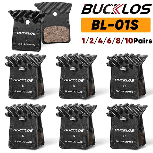BUCKLOS Ceramic Bike Disc Brake Pads MTB Hydraulic Brake Pad for Shimano L05A K04S K05S Road Mountain Bicycle Brake Pads