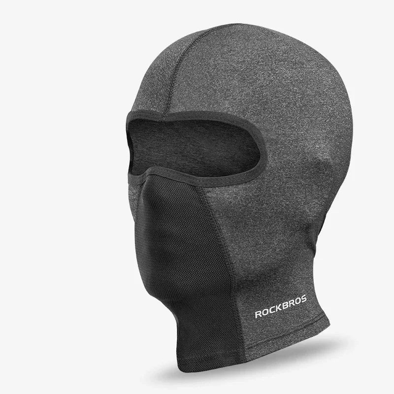 ROCKBROS Summer Cool Women Men Hat Anti-UV Full Face Mask Motorcycle Helmet Balaclava Ice Silk Breathable Dustproof Cycling Cap