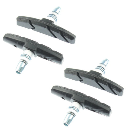 Bike Brake Blocks Rubber Cycling Part Tools MTB Mountain Road Bicycle Lightweight V-brake Shoes Pads Bicycle Accessories